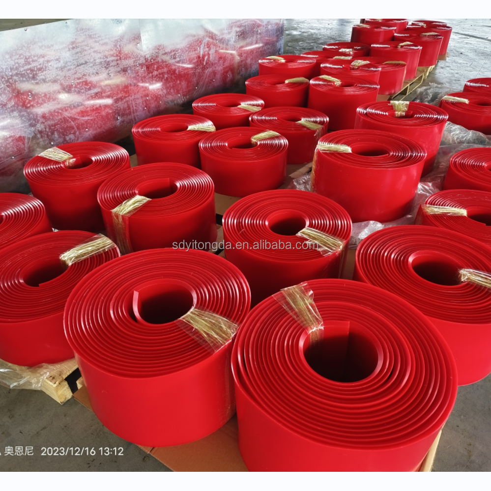 PU-150 Conveyor Belt Skirting Polyurethane Skirt Conveyor Belt Scraper