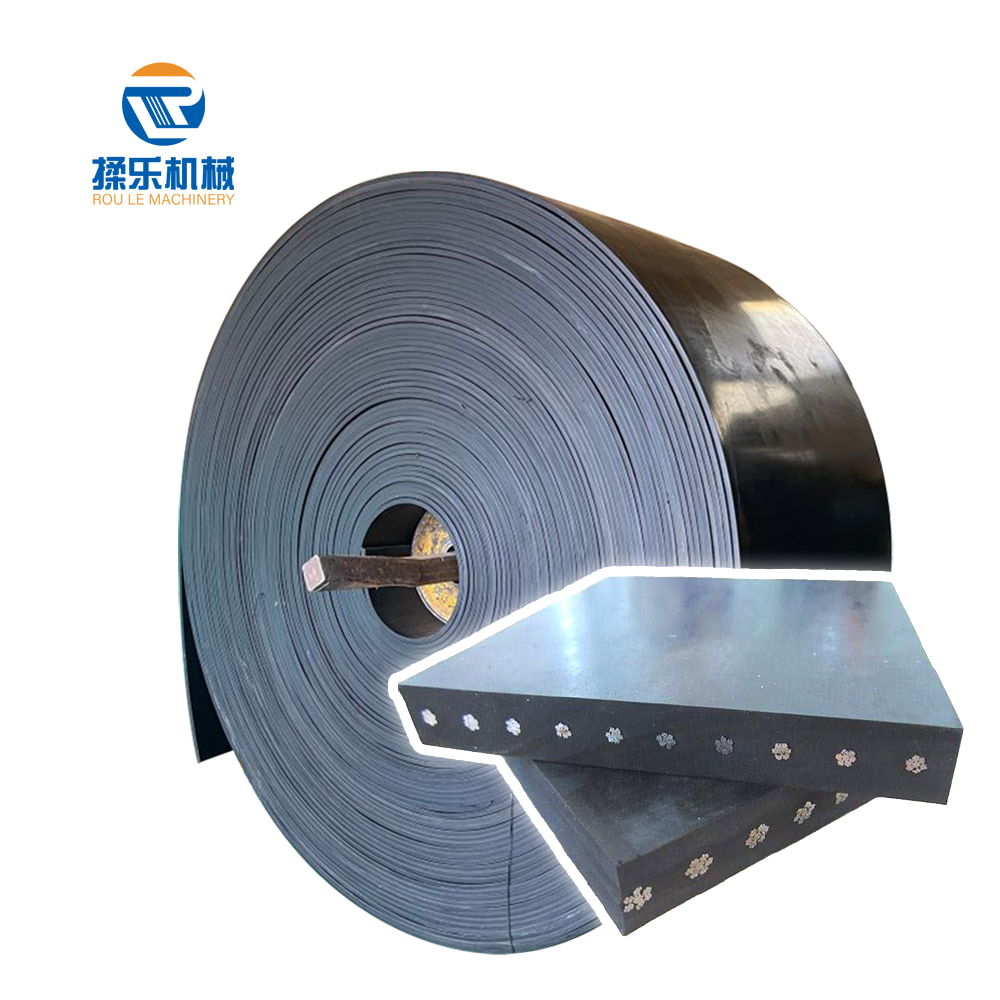 Steel Cord Reinforced Conveyor Belts and Grain Conveyor Belt for Heavy Duty Use Rubber Conveyor Belt