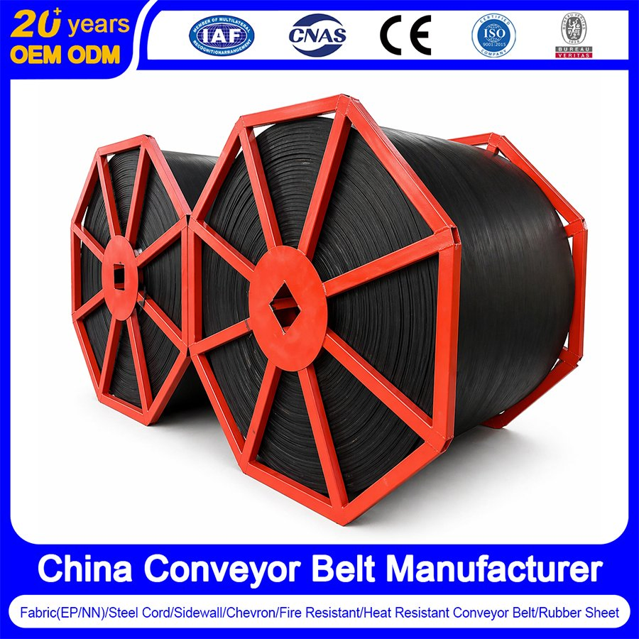 China Corrugated Sidewall Conveyor Belt Manufacturer Heat/Moderate Oil/Abrasion Resistant Filter Corrugated Sidewall Rubber Conveyor Belt for Mining/Power Plant