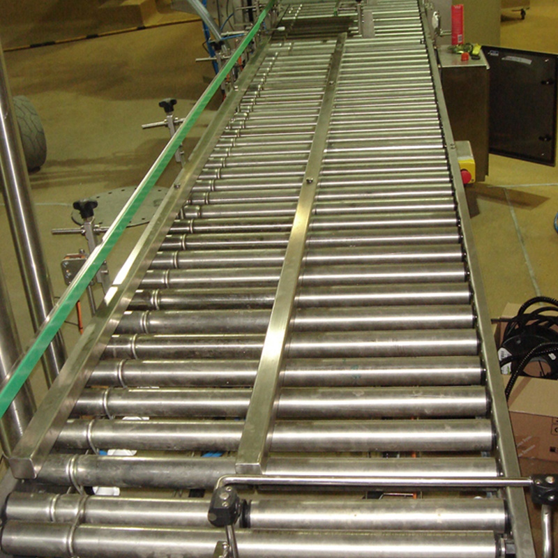 Motorized Roller Conveyor Project Sorter Modular Design Used For Express Logistics Warehouse