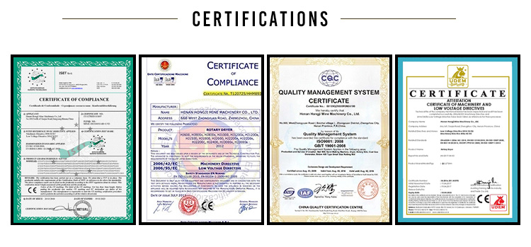 Certifications