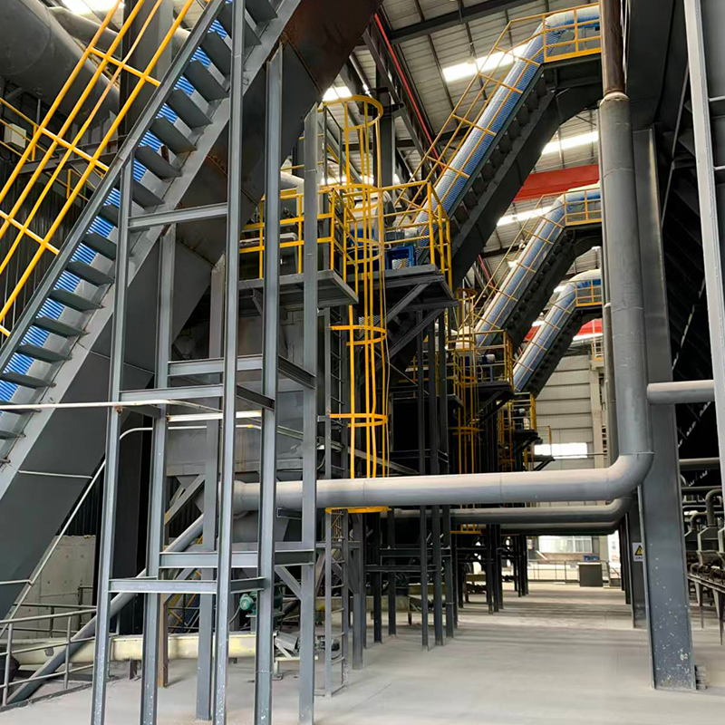 Cleated High Inclination Belt Conveyor - Anti-Slip for Bulk &amp; Powdery Materials