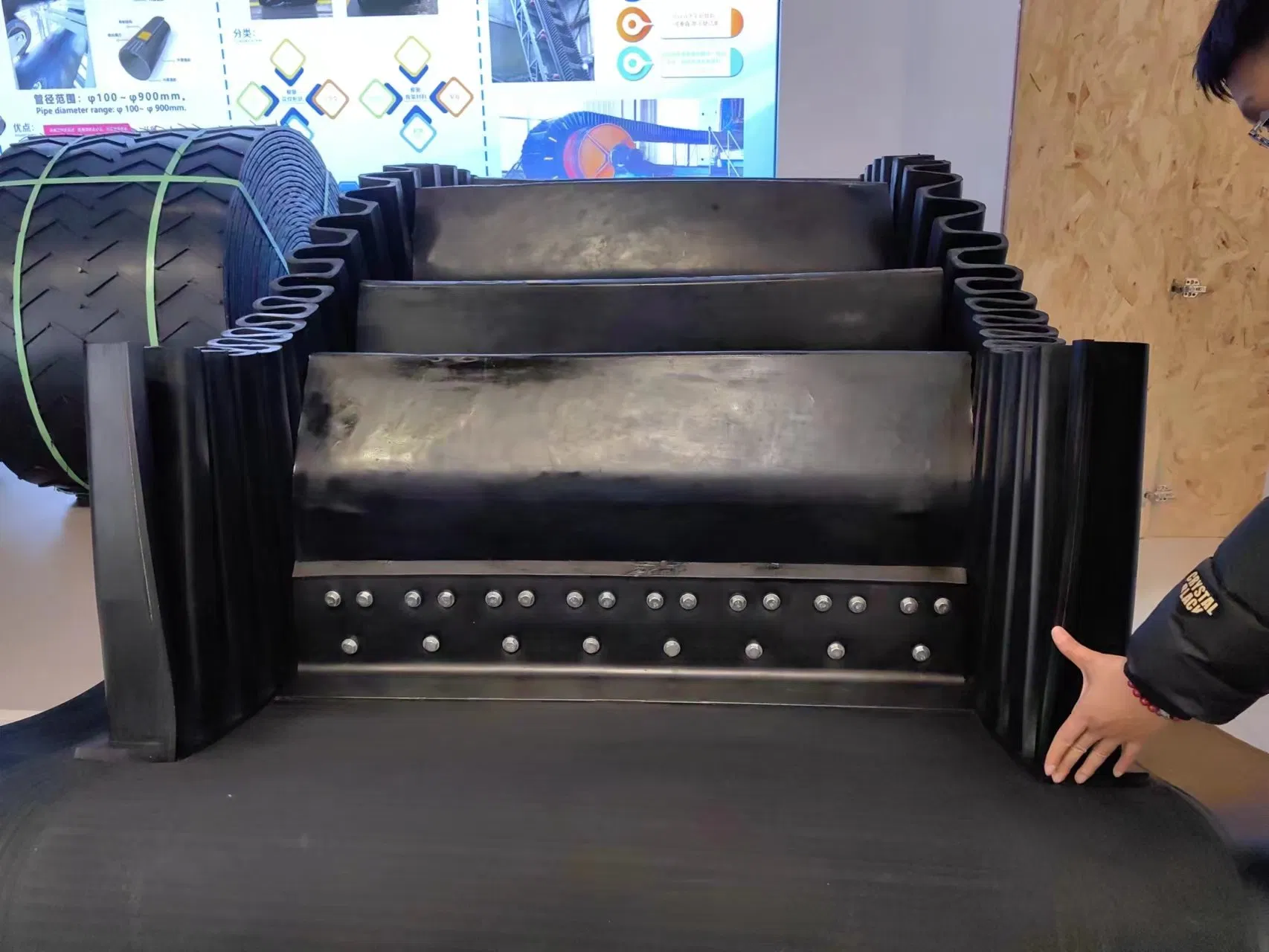 Heavy Duty Rubber Sidewall Conveyor Belt