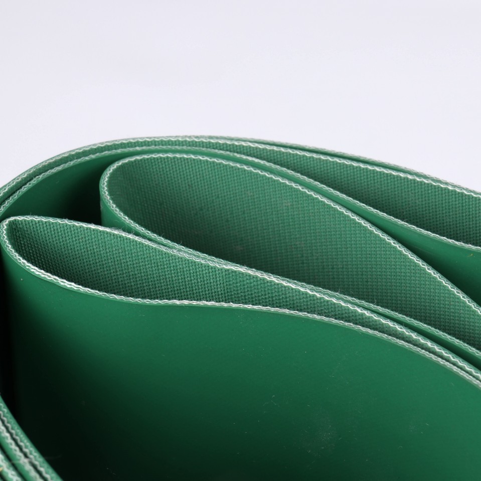 Green Nitrile Heat Resistant Conveyor Belt For Food &amp; Beverage Industry And Transmission Machinery &amp; Transport Equipment