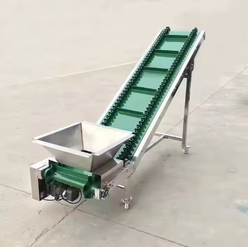 Automatic Z Type Belt Conveyor System Incline Bucket Elevator Skirt Core Components Including Bearing Motor Brand Mining