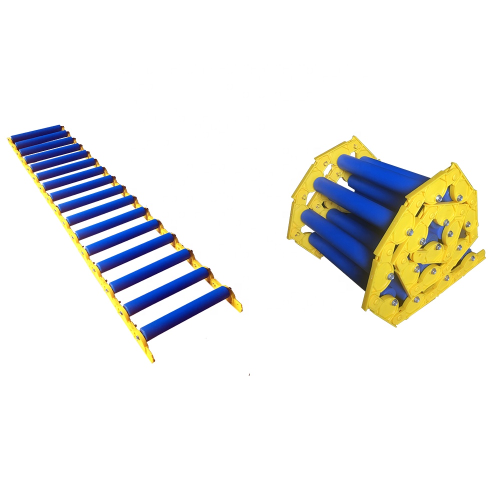 Retractable Carpet Roller Conveyor Gravity Roller Transporting Equipment for Material Handling at Airport