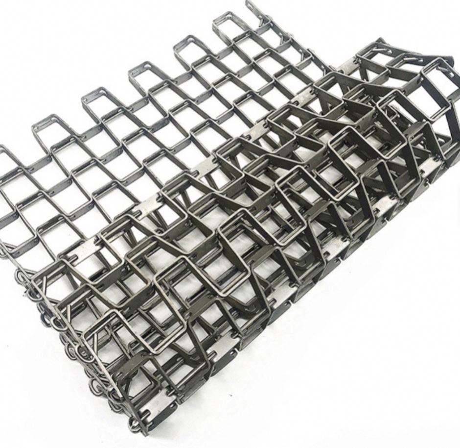 Certified Heat Resistant Spiral Weave Conveyor Belt for Continuous Furnace and Glass Ceramic Drying Industrial Applications
