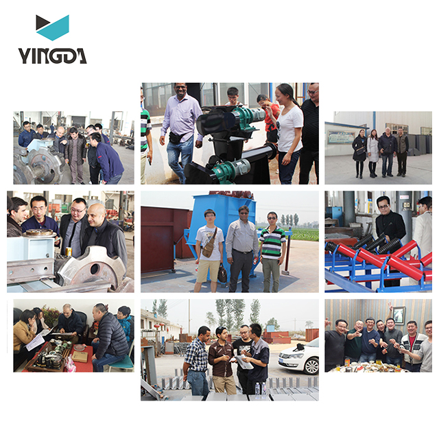 Customer visiting factory site