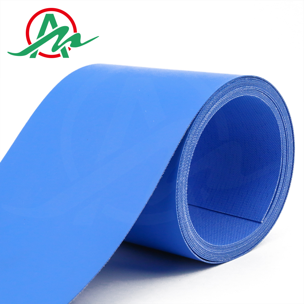 High Quality Blue Pu Conveyor Belt Food Industry Heat Resistant Conveyor Belt