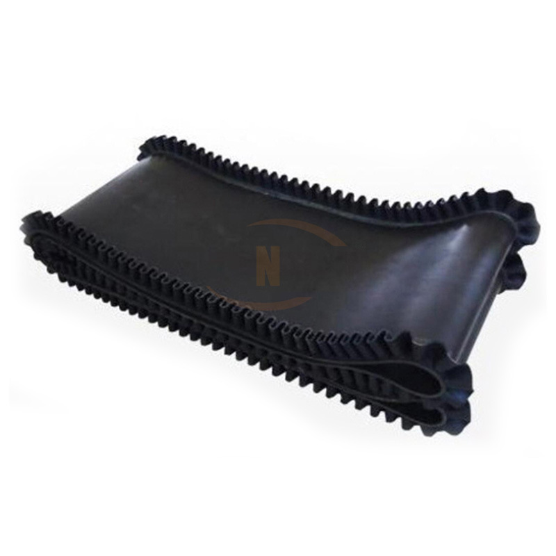 Manufacturer-Supplied Wear-Resistant Black Rubber Conveyor Belt Flame Retardant For Coal Feeder Mineral Processing Cutting