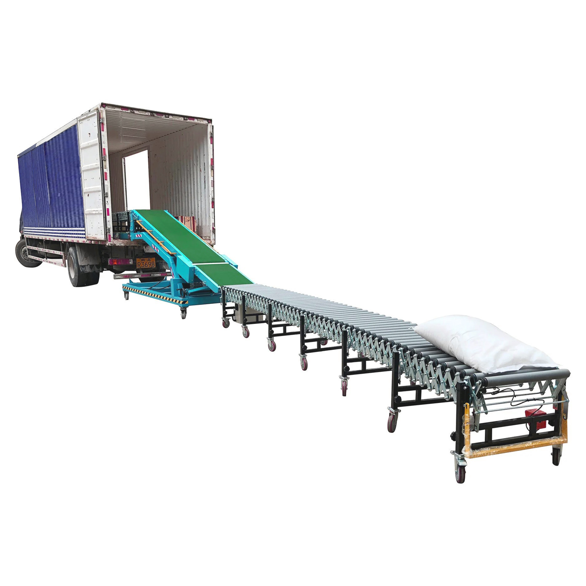 Container Loading and Unloading Conveyor Overview