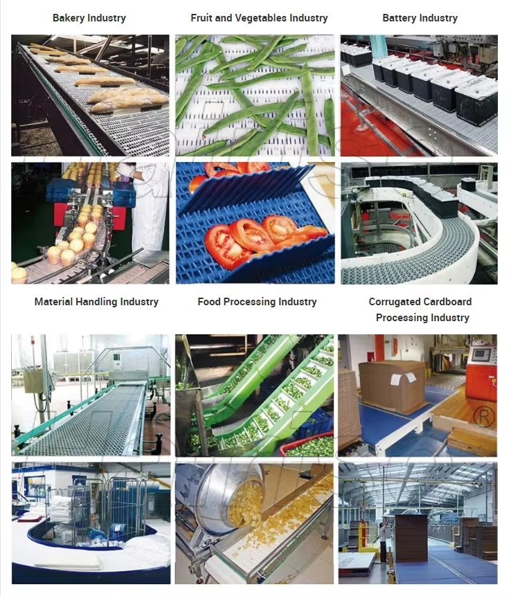 Modular Plastic Conveyor Belt Food Grade Modular Belt