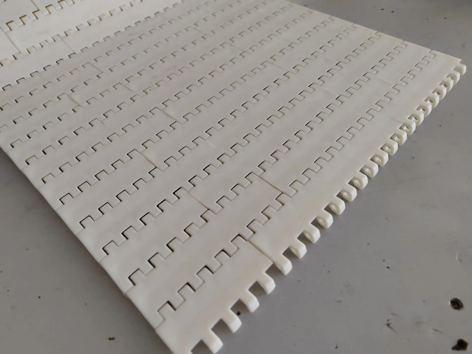 Pitch 15.2mm S1100 Slat Top Conveyor Modular Belts Plastic Belts