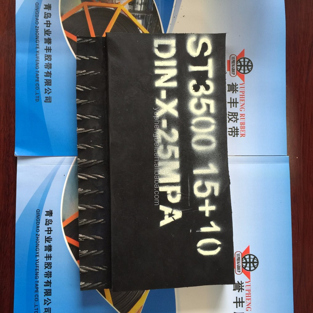 ST 1250 Steel Cord Conveyor Belt for Coal Mining China Top Quality