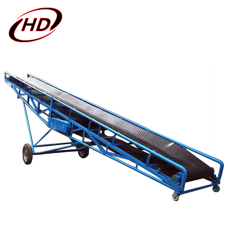 6m 8m 12m 15 Meters Movable Belt Conveyor System for Block Machine Sand Gravel Aggregate