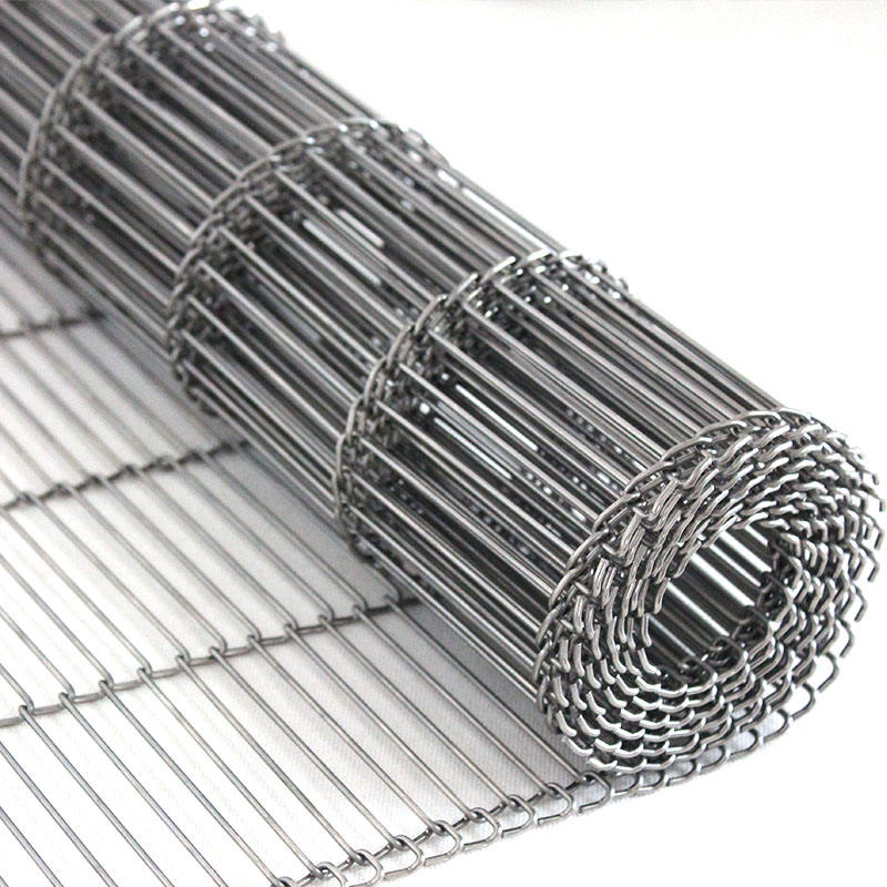 Highly Breathable Metal Conveyor Belt 304 Chocolate Coated Stainless Steel Conveyor Belt