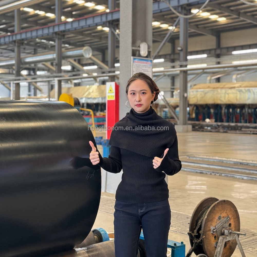 Multi-Industry Material Handling Including Mining, Cement and Aggregate Durable Rubber Conveyor Belt