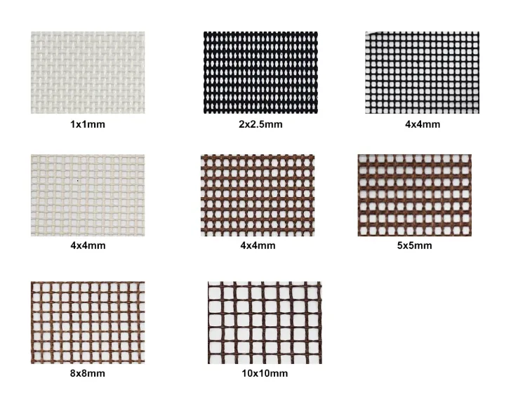 Double Weft High Temperature Resistant Ptfe 4X4Mm Mesh Conveyor Belt for Industrial Drying Equipment