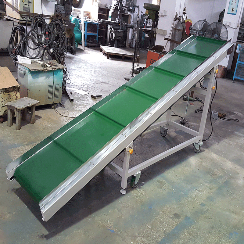 Ce Motorized Warehouse Factory Direct Conveyor Manufacturers Inclined Pvc Belt Conveyor Systems For Warehouse Packaging Lines