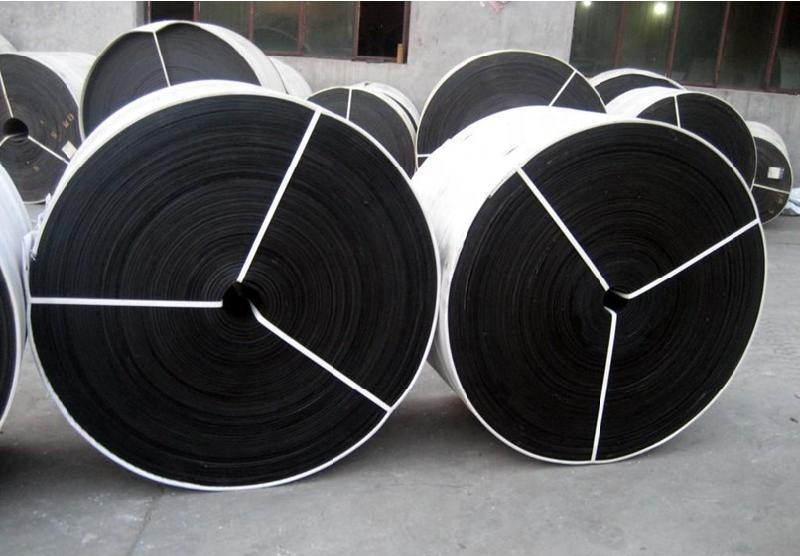 10mm 16mm 20mm 25mm Thickness Fabric Reinforced Industrial Rubber Conveyor Belt Price in Rolls for Sand and Gravel