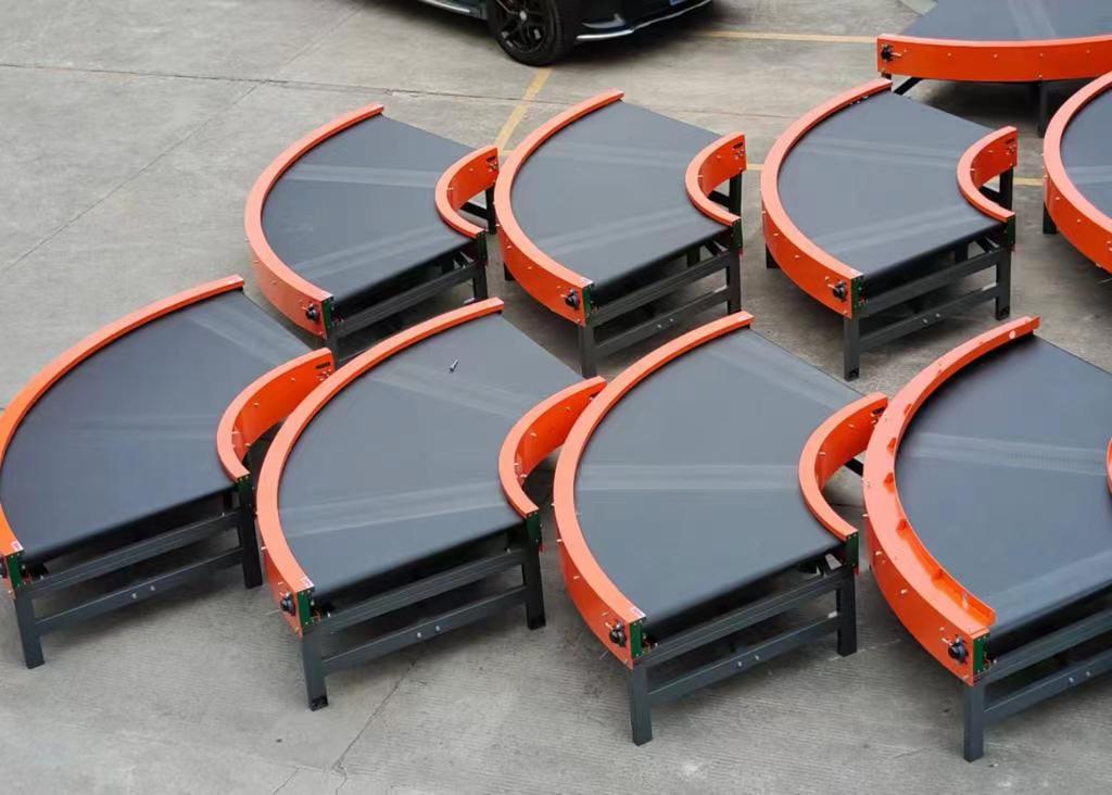 Heavy duty PVC Turning Conveyor