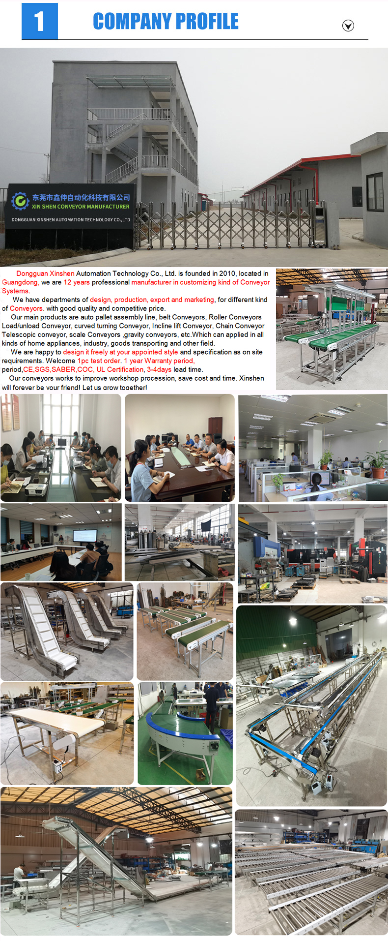 Pvc Conveyor Belt Green Portable Mini PVC Cargo Conveyors for Warehouse and Retail Industries Industrial Use Belt Transporting