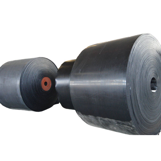 Customizable Industrial Strong Tensile Force PVC Solid Woven Core Flame-retardant Conveyor Belt with Factory Price