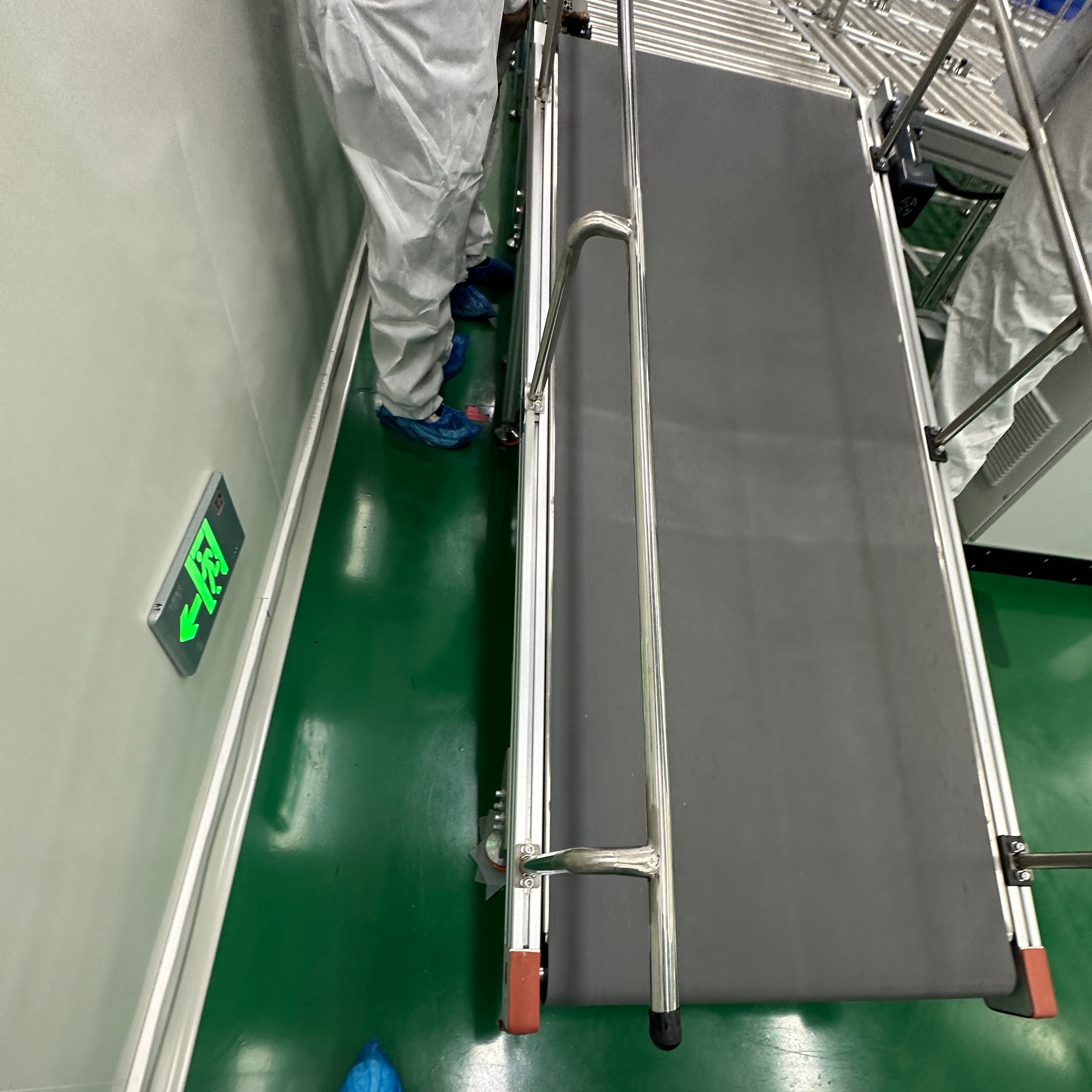 Food-Grade PU Conveyor Belt Assemble Beverage Use Price-Competitive for the Food Industry Made From POM&amp;PP Material
