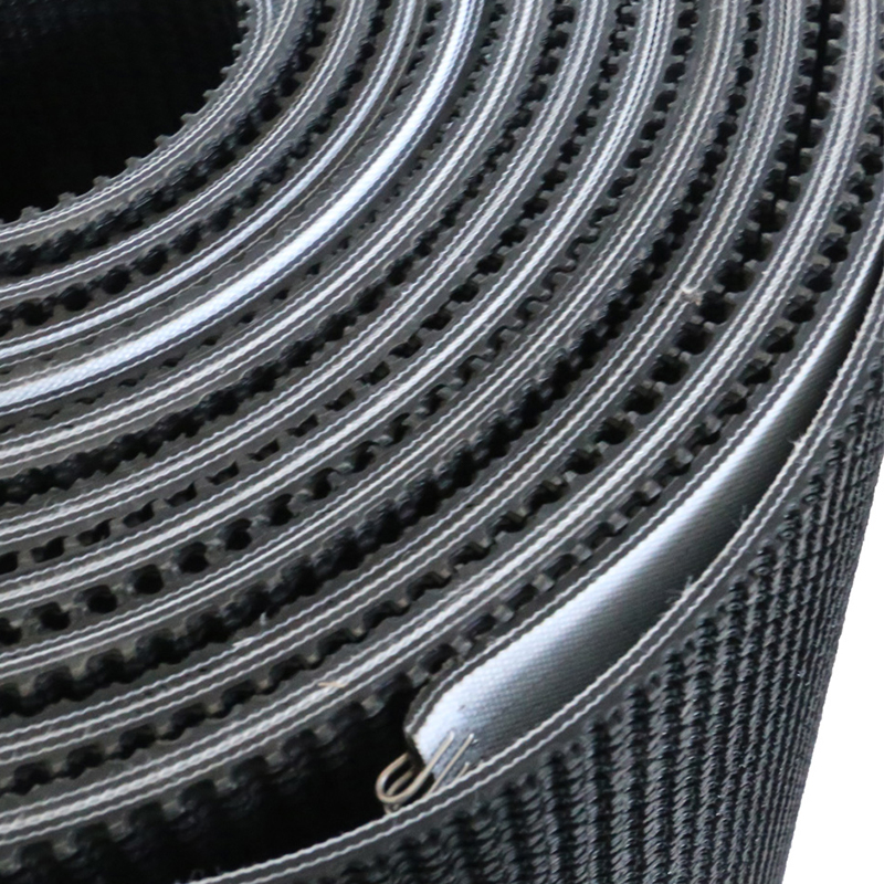 Pvc Conveyor Belt Black Pvc Rough Conveyor Belt With High Friction For Conveyor System
