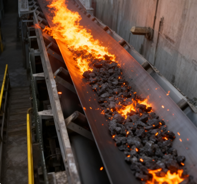 Mining conveyor usage