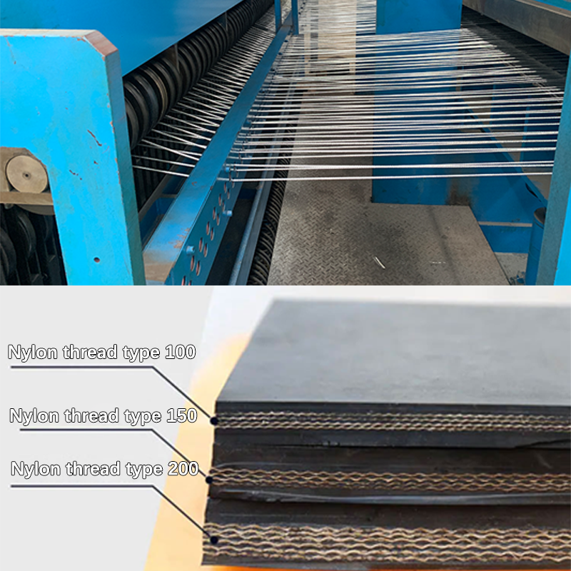 Industrial Belt EP 500 For Stone Crusher Manufacturers' Best Durable Rubber Polyester PU Plastic Nylon-Stone Powder Conveyor