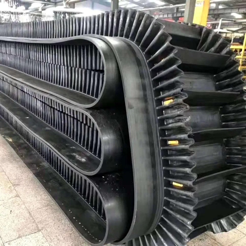 Corrugated Sidewall Cleat Conveyor Belt