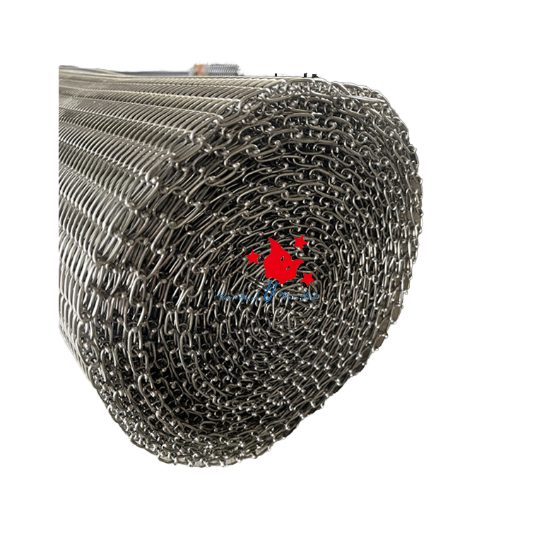 Long Service Life Heat Resistant Stainless Steel Wire Mesh Conveyor Belt for Continuous Baking Oven System