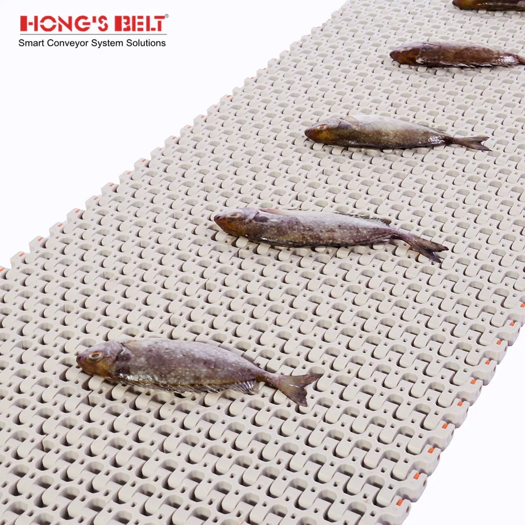 Hongsbelt Perforated Plastic Conveyor Modular Belt for Food Processing Line