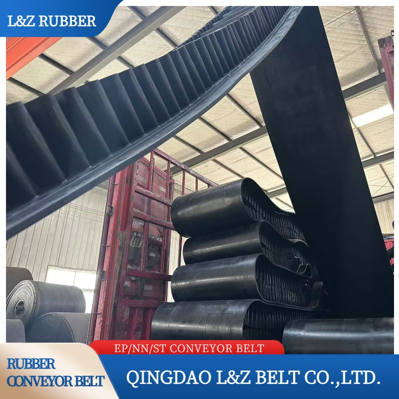 China Factroy Direct Supply Large Angle Sidewall Conveyor Belt Steel Cord Xoe Rigid Fabric Base Belt Corrugated Endless Conveyor Belt