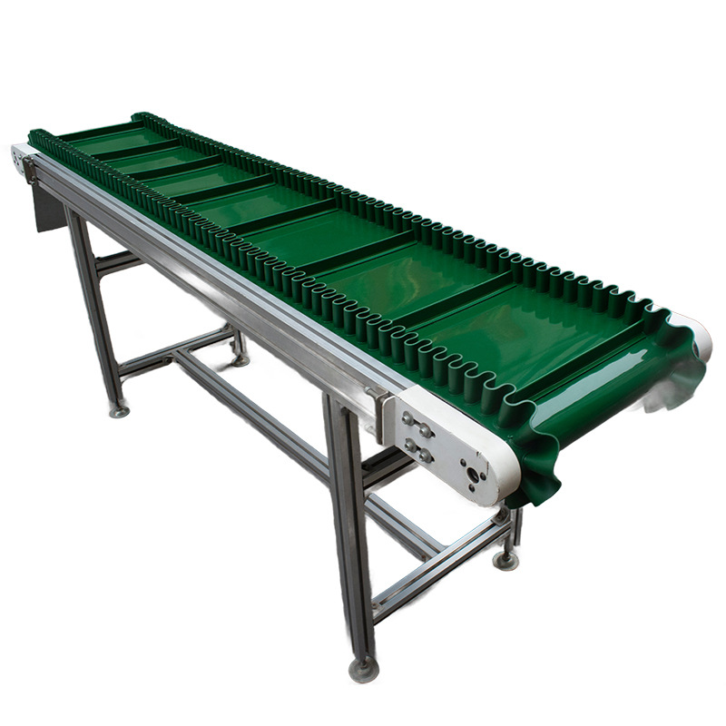 Automatic Z Type Belt Conveyor System Incline Bucket Elevator Skirt Core Components Including Bearing Motor Brand Mining
