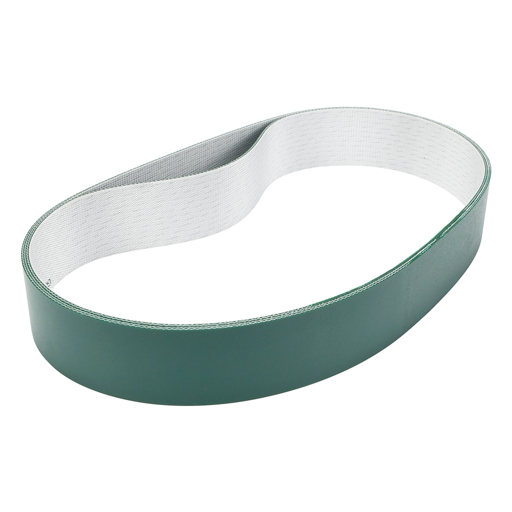 Customizable Dark Green PU Flat Conveyor Belt Endless Transmission Support OEM Friendly GOODLY Brand Assembly Line Use 3-6