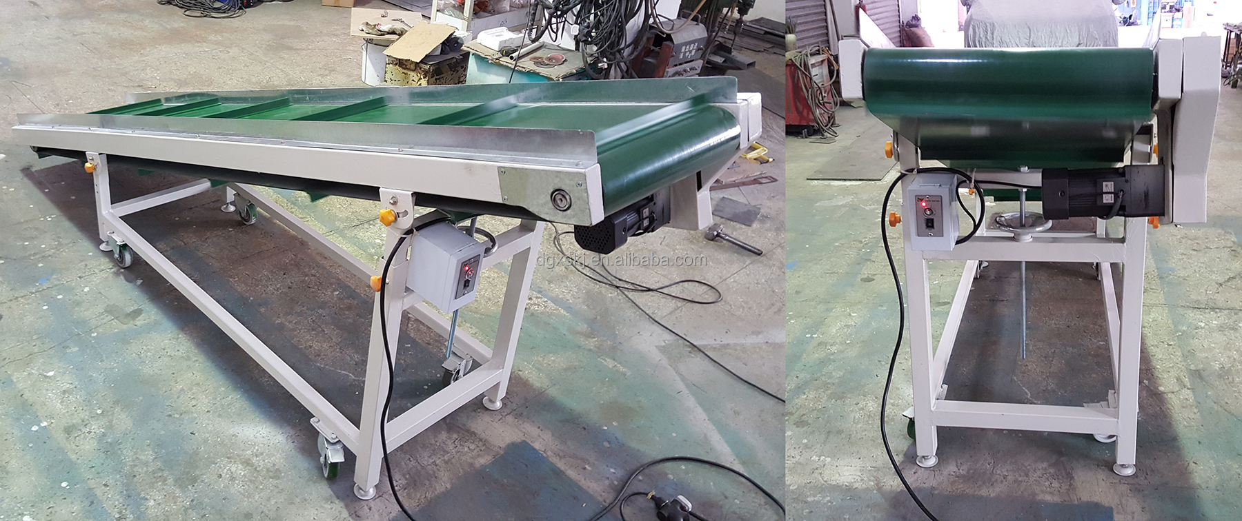 Inclined Belt Conveyor System