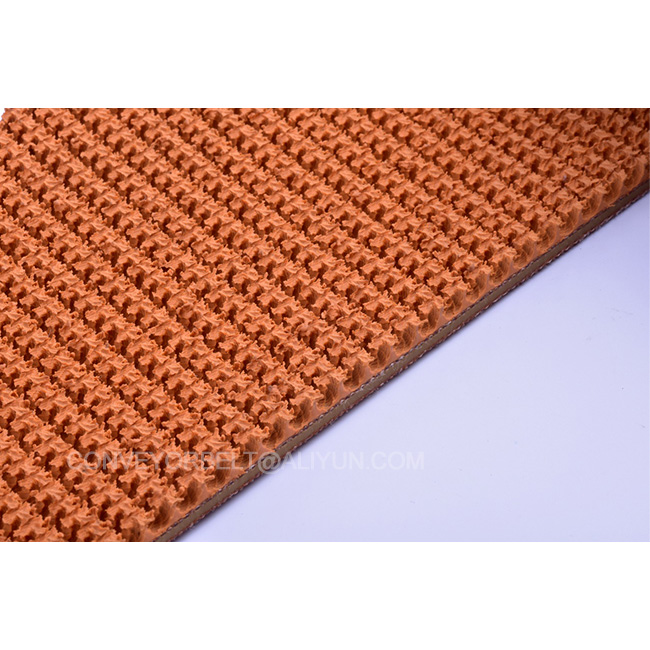 Agriculture Industry Rubber High Grip 100N/mm Rough Top Conveyor Belt