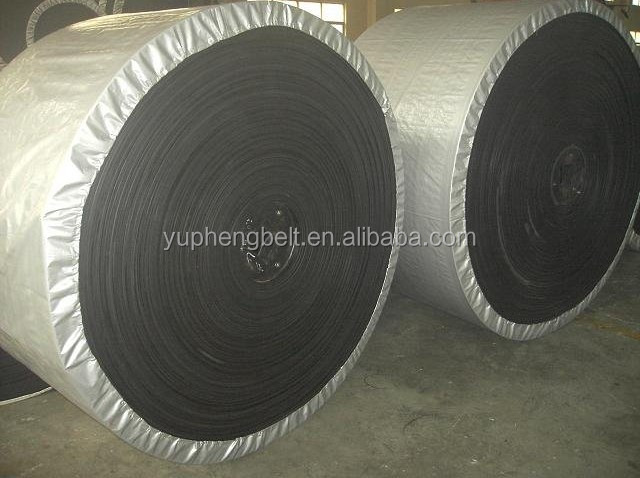 PVC PVG Fire Retardant Solid Woven Fabric Conveyor Belt for Mining