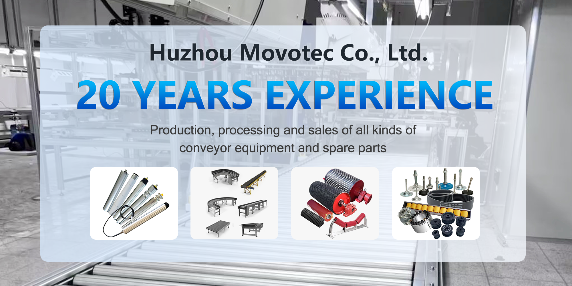 Conveyor Belt Header Banner