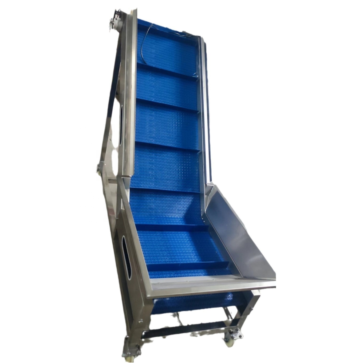 Incline Height Lifter Hopper PVC Conveyor Belt 50m/min Speed Durable Design for Bulk Material Handling Multi-Voltage
