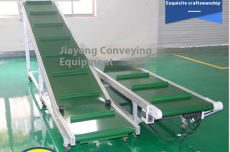 Incline Height Lifter Hopper PVC Conveyor Belt