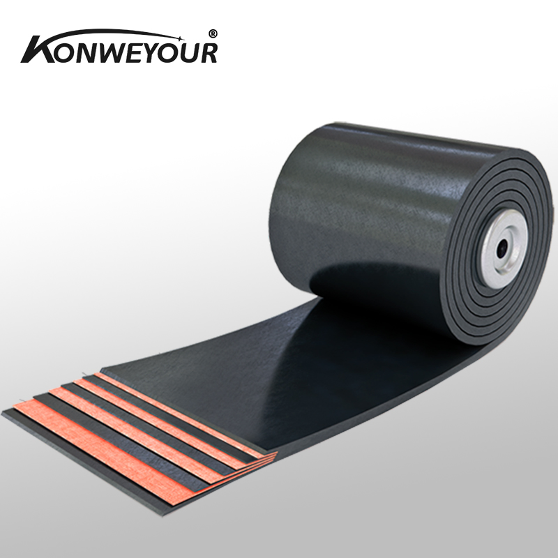 Customized OEM Industrial PVC Canvas/Steel Cord/ Ep/Nylon/Chevron/Corrugated Sidewall/Fabric/ Polyester/Chevron Rubber Conveyor Belt