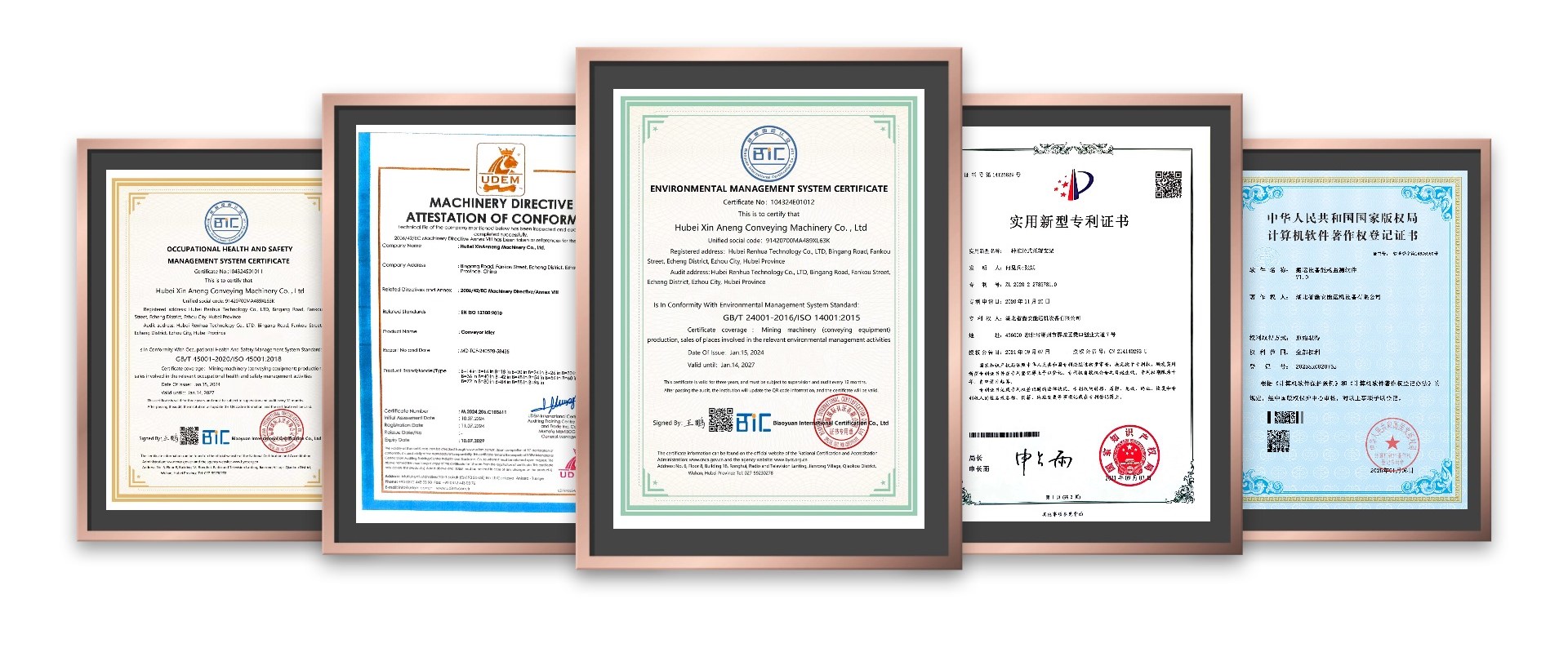 Competitive Price Factory Direct Durable Steel Double Sealed Bearing Oil/Fire/Heat Resistant Roller Belt Conveyor