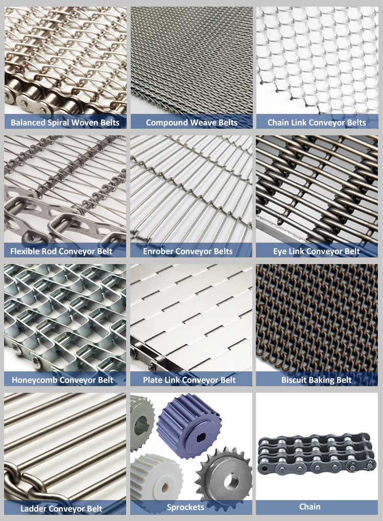 Conveyor Belt Selection Grid