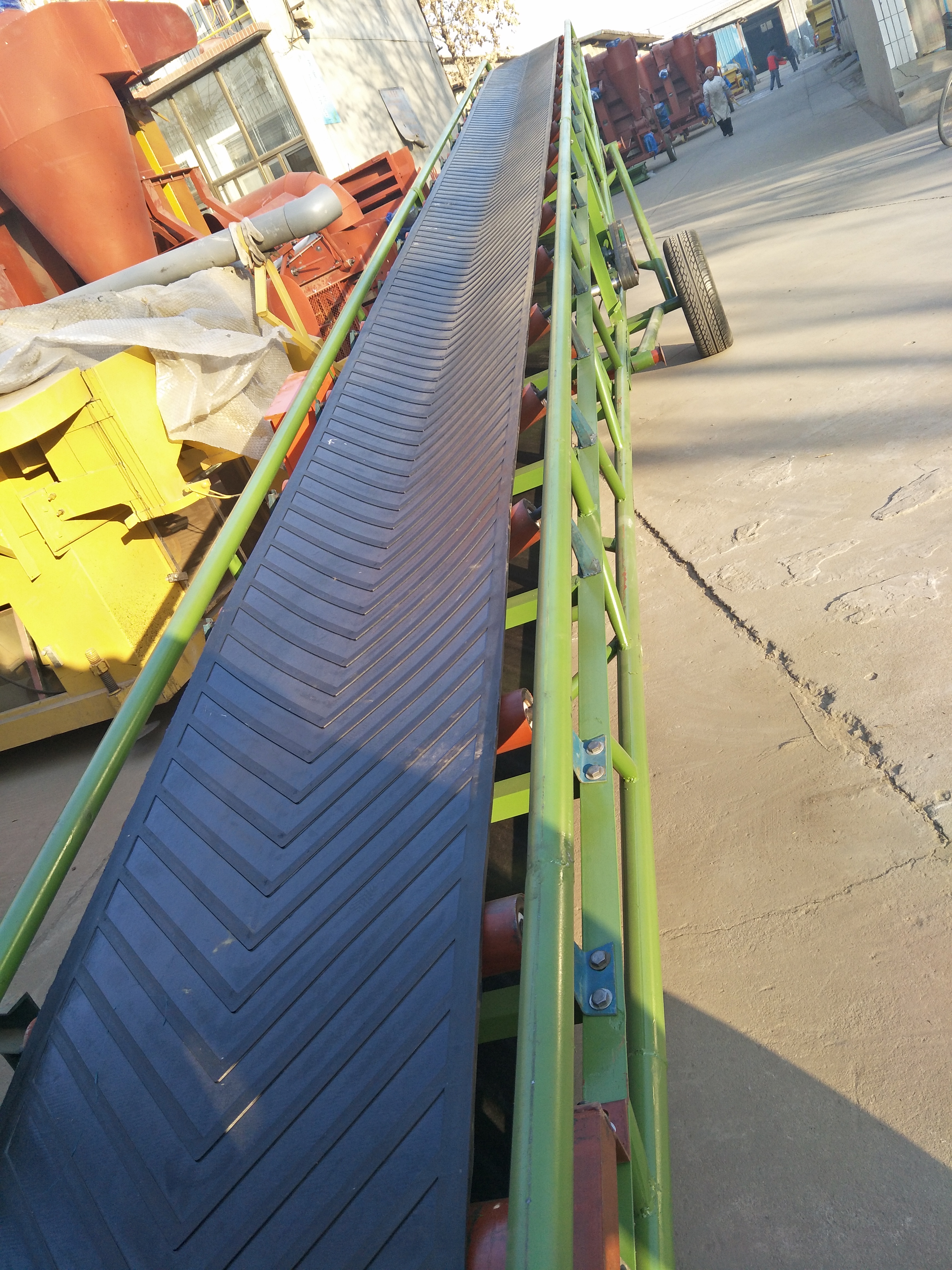 Automatic Mobile Agricultural Grain Material Conveyor Belts