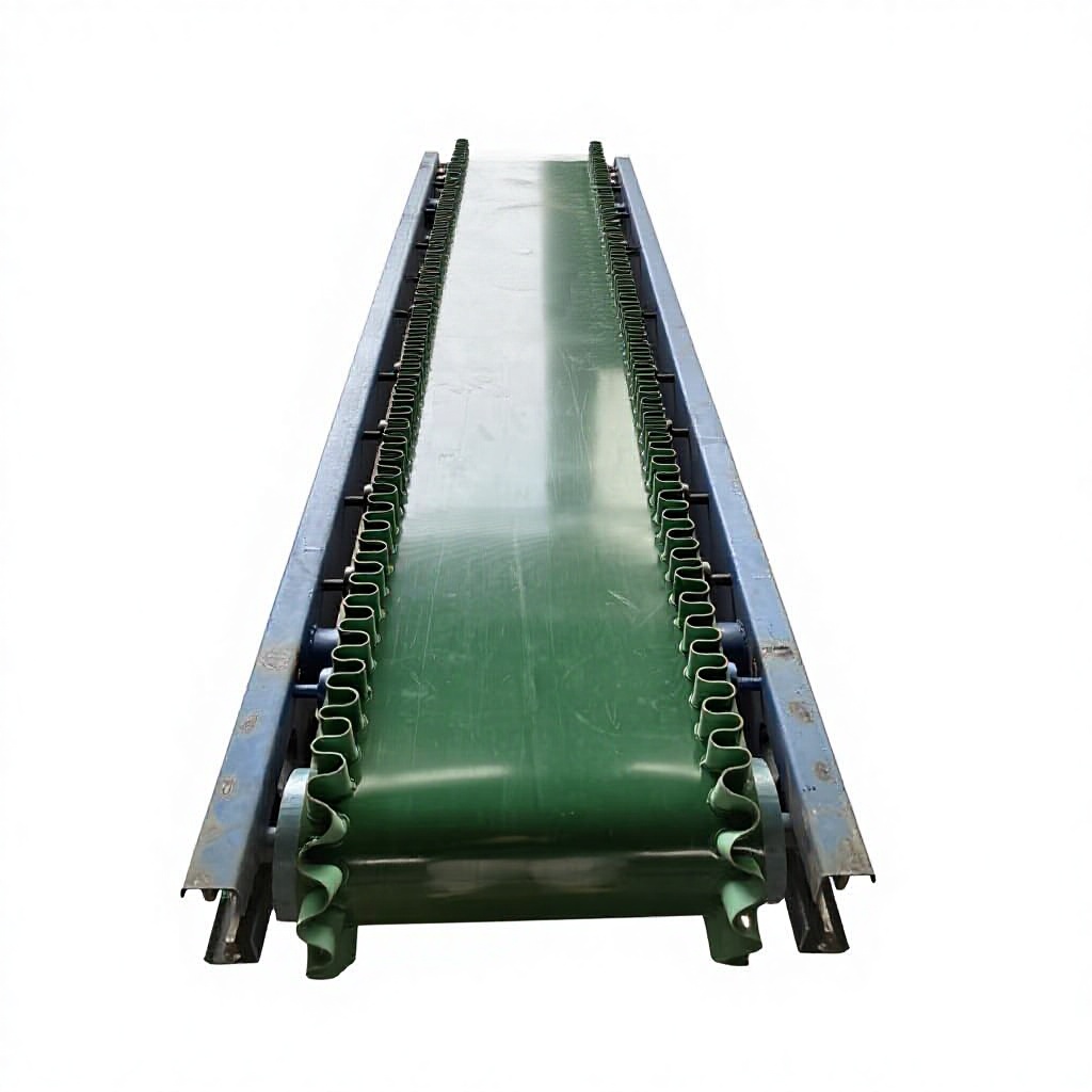High Tensile Strength Industrial Conveyor Belt Stainless Steel Aluminum Alloy Heat/Oil/Abrasion Resistant Custom Length 10t/h