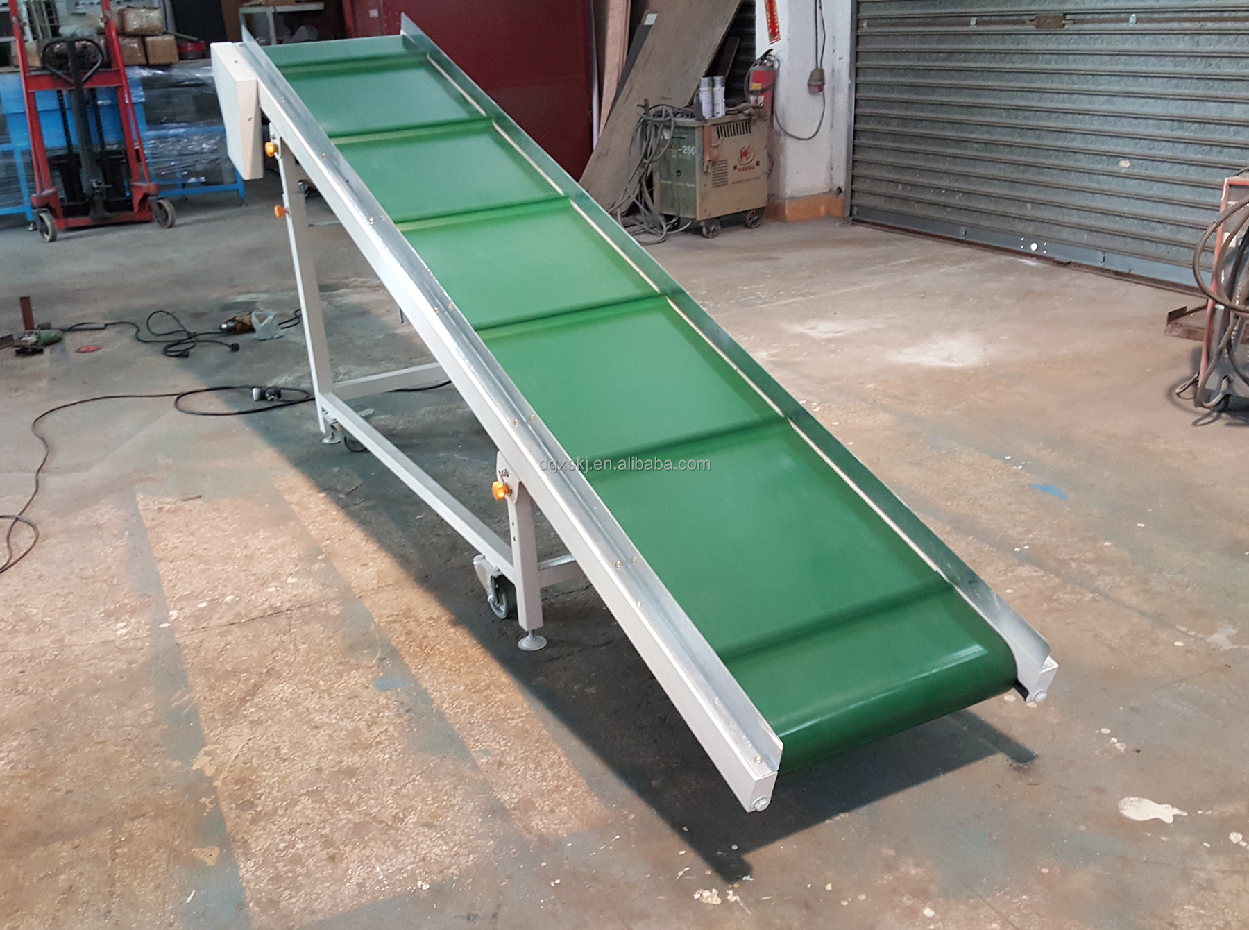 Aluminium Frame PVC Belt Conveyor