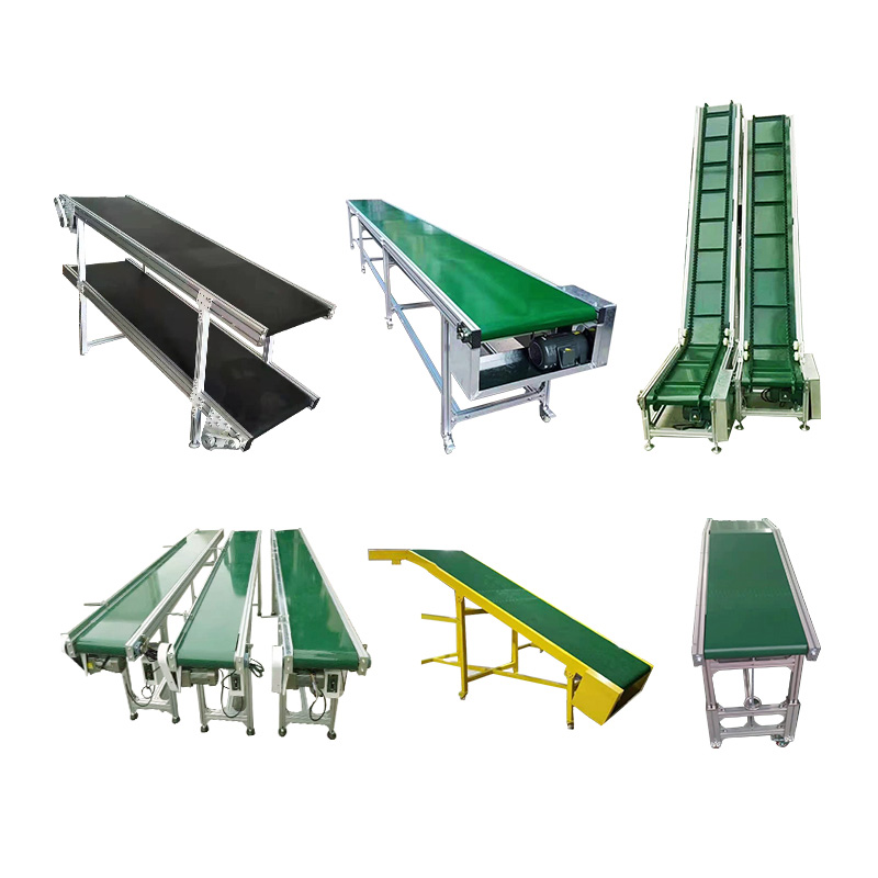 Food Grade PVC Belt Conveyors Nitrile Nylon and Belt Conveyor System for Aggregates Transport Conveyor Belts